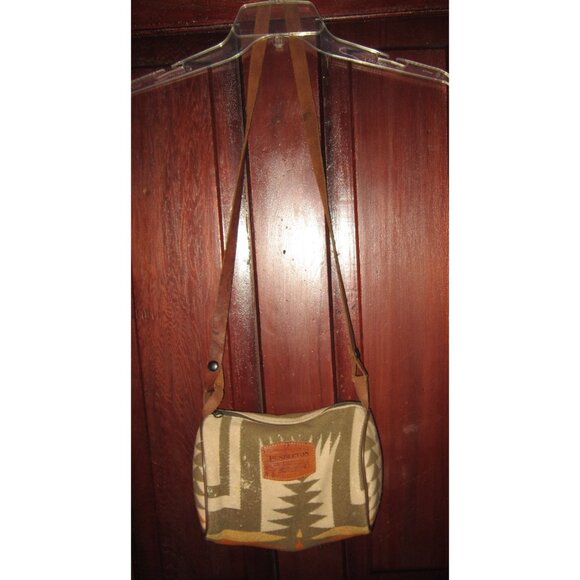 Pendleton Crossbody Purse Bag Wool Native Indian Blanket Southwestern Print USA - Picture 1 of 5